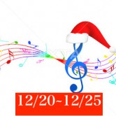 12/20 (水)~12/25 (月) は<br />Happy X’mas Weekです